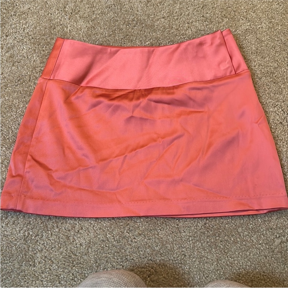 Sunday Best Satin Mini Skirt